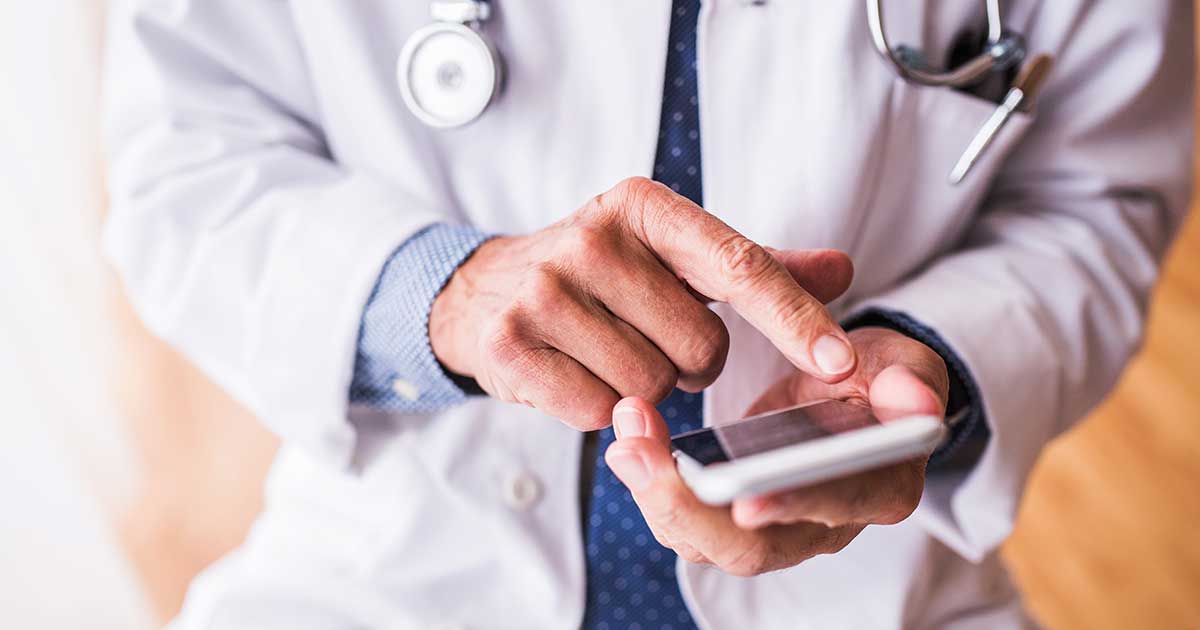 doctor visits phone app