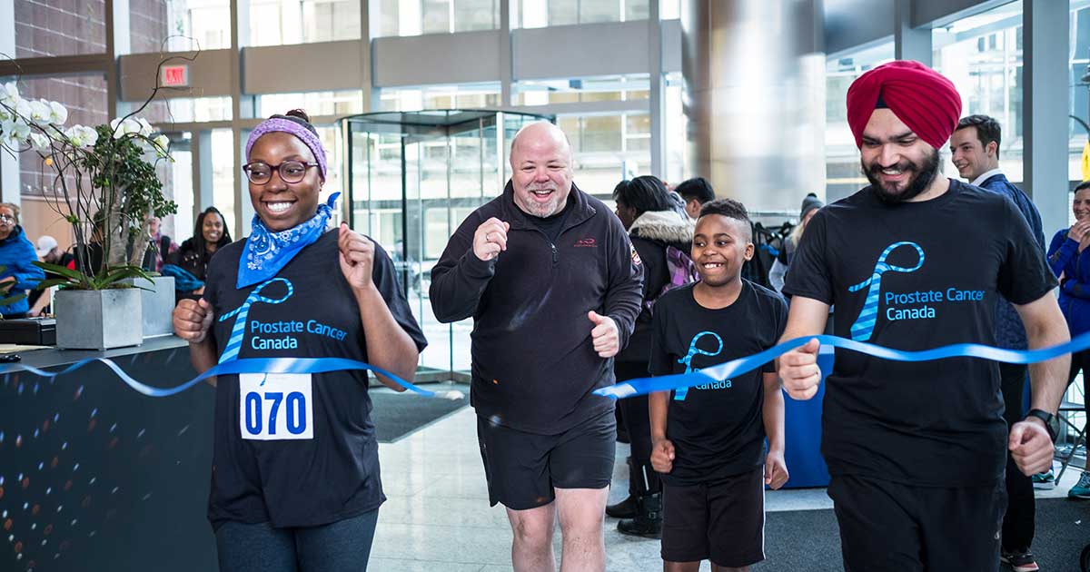 Prostate Cancer Canada leads the pack