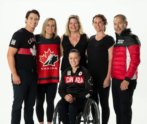 Canadian professional athletes in support of Parachute