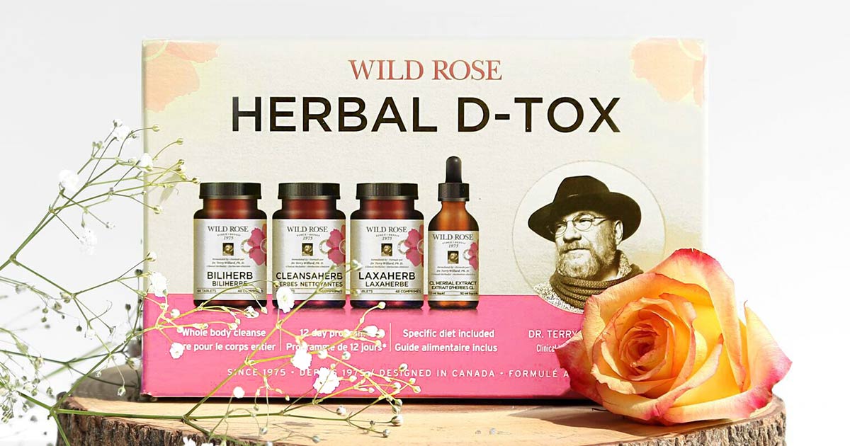Wild Rose Herbal D-TOX box