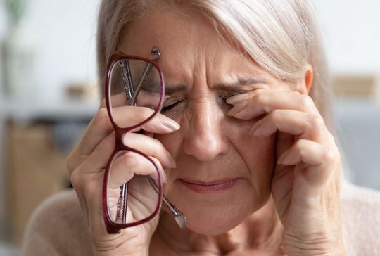 old lady vision loss