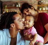 young african american family