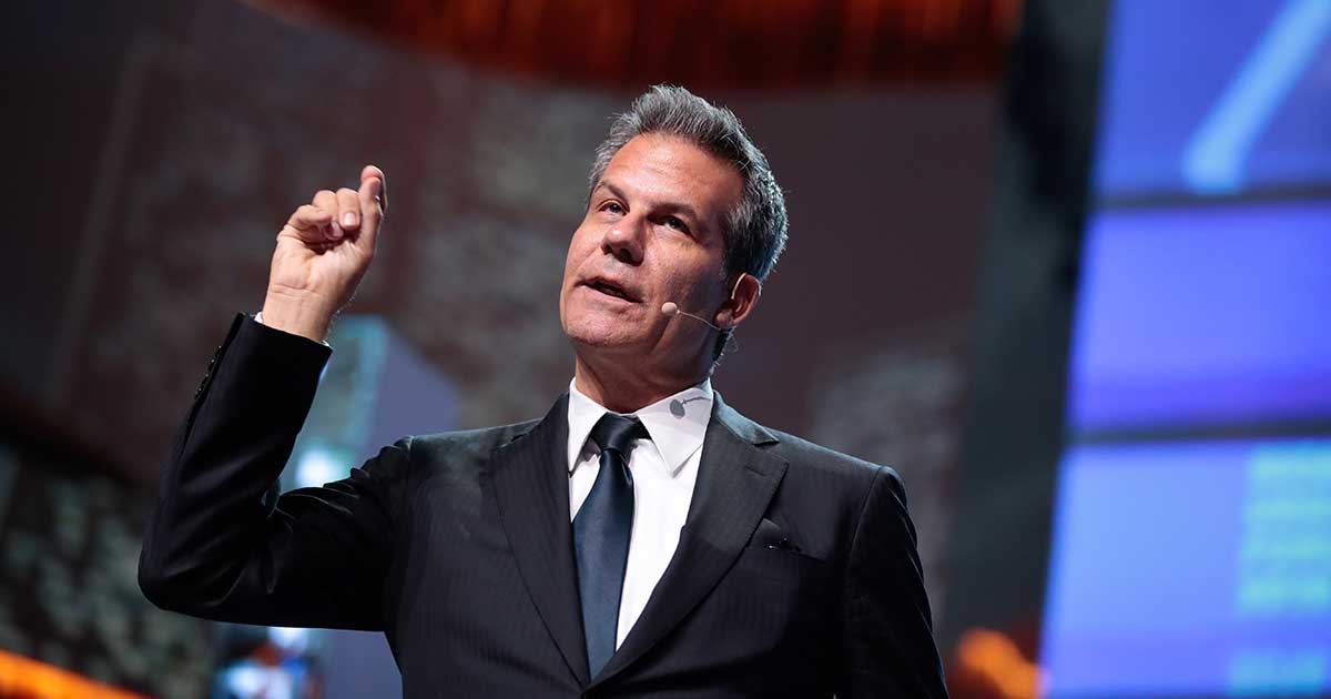 Richard Florida speaking at an event