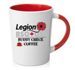 Legion Buddy Check Coffee mug