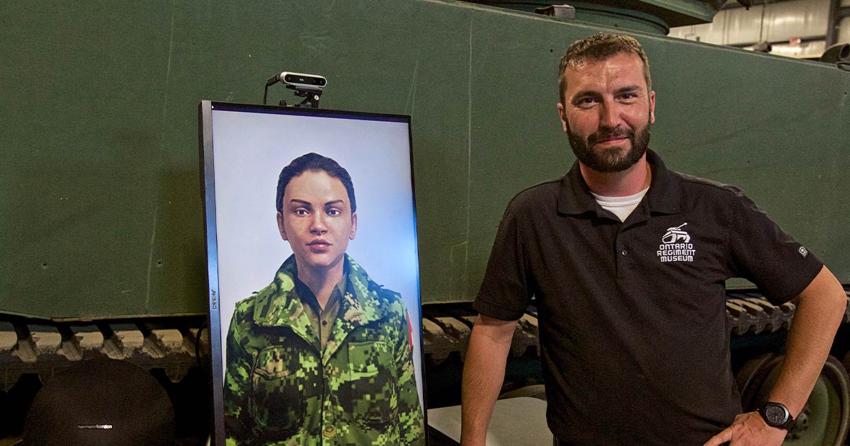Jeremy Neil Blowers and Master Corporal Lana