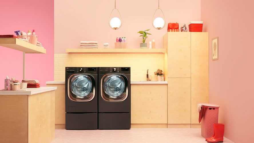 LG smart washer and dryer