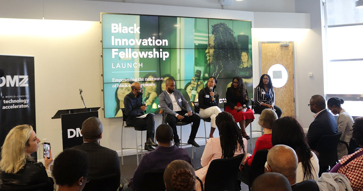 Black Innovation Fellowship launch photo