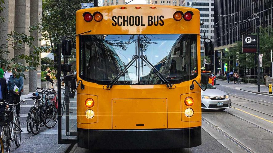 BEAST is GreenPower Motor Company's electric school bus