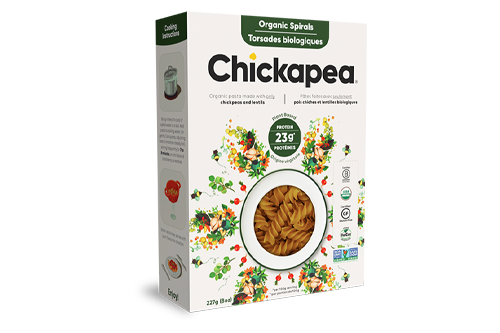 Chickapea pasta box