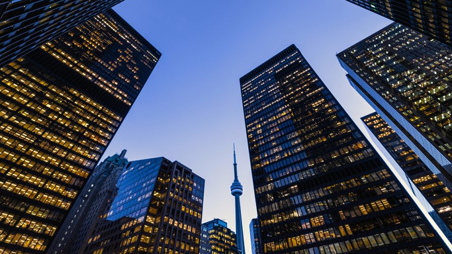 Toronto-financial-district-skyline