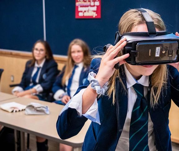 students vr experience appleby