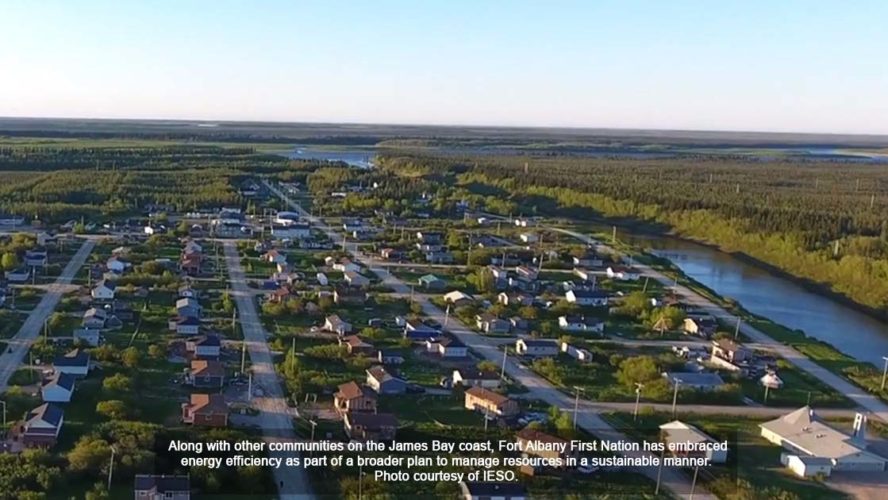 Along with other communities on the James Bay coast, Fort Albany First Nation has embraced energy efficiency as part of a broader plan to manage resources in a sustainable manner