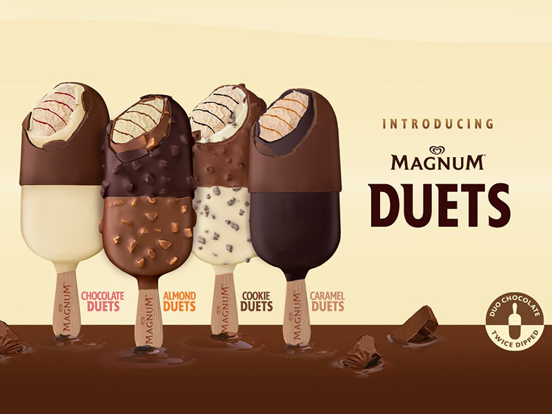 Magnum duets ice cream