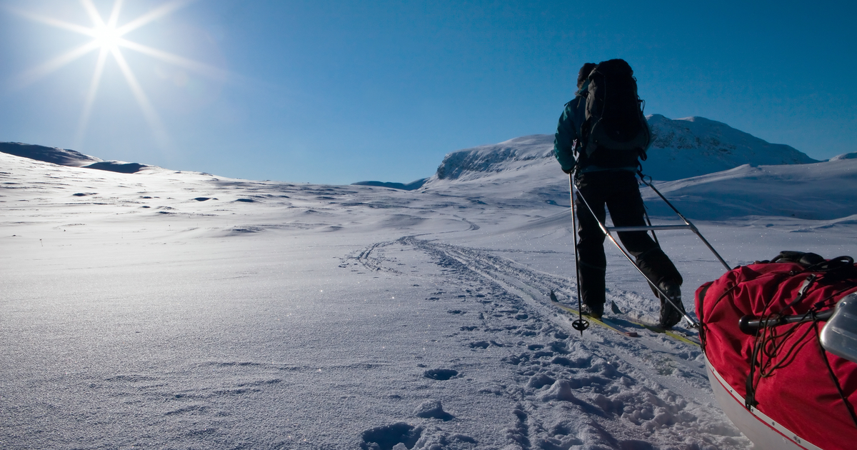 Crosscountry Langlauf Skitour in Laponia