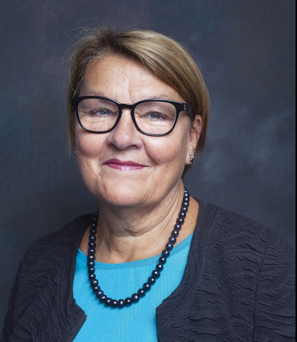 Berit Robrandt Ahlberg, ordförande Afasiförbundet Sverige.