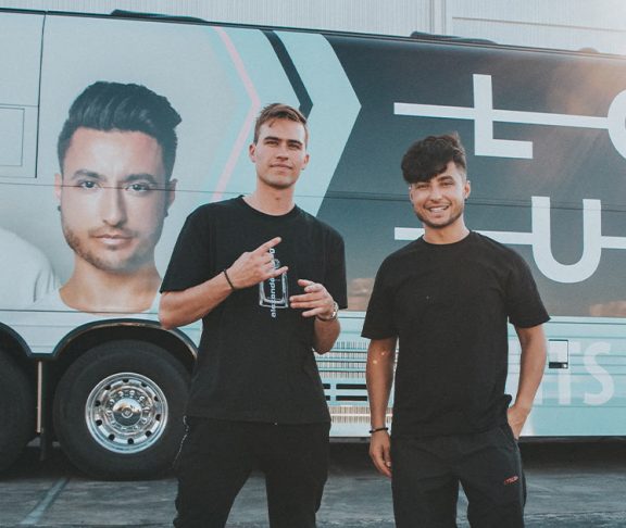 Loud Luxury and their tour bus