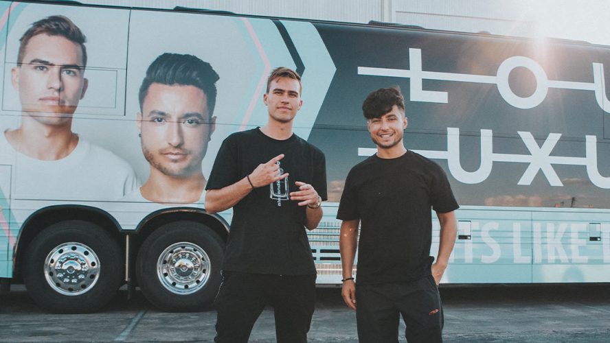 Loud Luxury and their tour bus