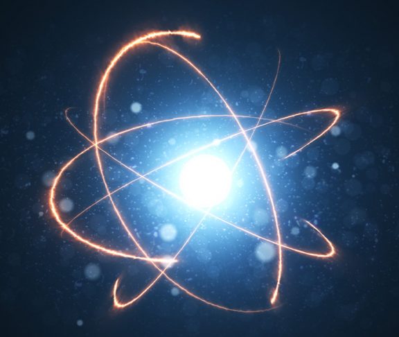 Rendering of an energy atom