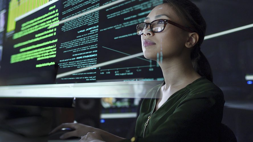 asian woman computers emerging careers