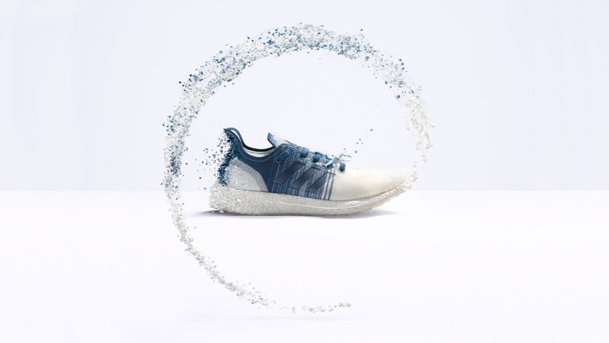 Sustainable Fashion header adidas shoe