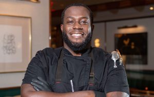 Chef Adrian Forte smiling