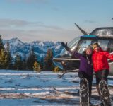 dev and deb planet d snow capped mountains helicopter