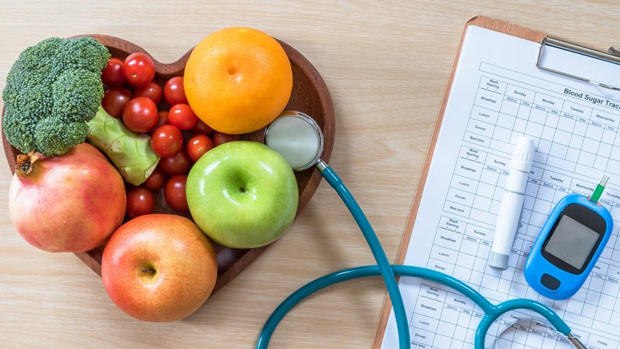 frukt og blodtrykksmåler diabetes