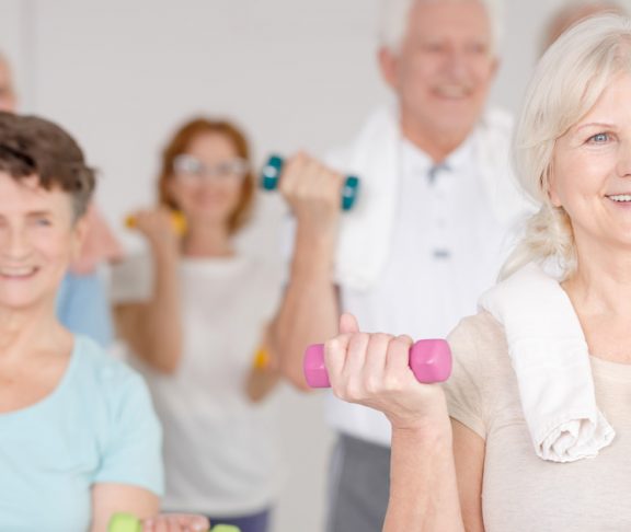 exercise classes keeping fit elderly