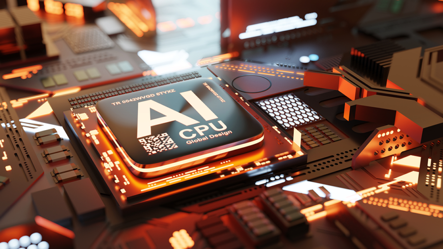 AI Artificial Intelligence Computer CPU chip