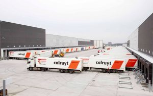 Colruyt transport trucks