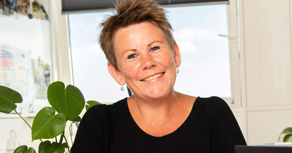 Ditte Naundrup Therkildsen, oversygeplejerske på Hæmatologisk Afdeling X ved Odense Universitetshospital.