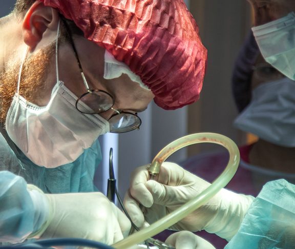 Chirurgen in operatiekwartier